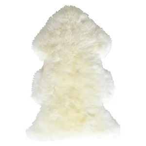 Tapis peau de mouton DOUCHKA IVOIRE