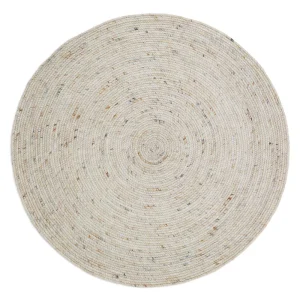 Tapis rond laine feutrée NEETHU AVOINE L