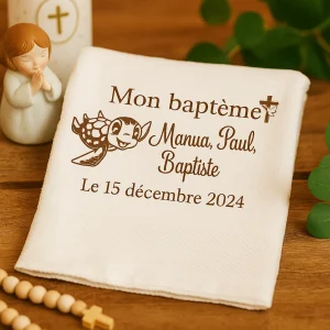 Complet baptême | Thème Tortue