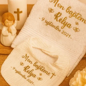 Complet baptême | Thème Abeille