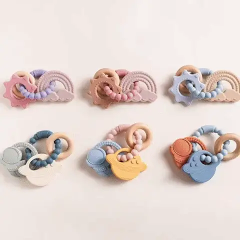 Anneau de dentition -Jouet à mâcher pour bébé