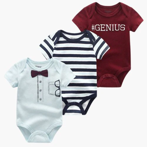 Body bebe - Lot de 3 bodies | Les petits trésors™ – Image 4