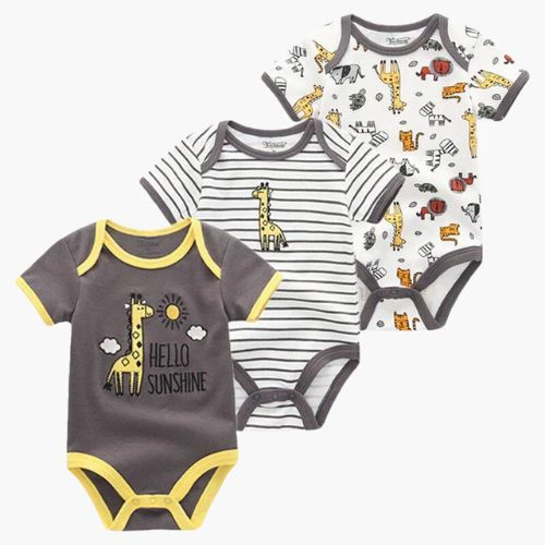 Body bebe - Lot de 3 bodies | Les petits trésors™ – Image 3
