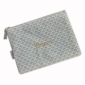 Pochette zippée personnalisée à motifs