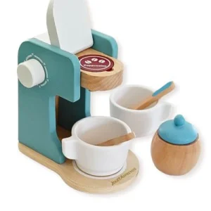 Machine à café enfant - Accessoires dinette en bois - Jouets Montessori 3 ans et plus