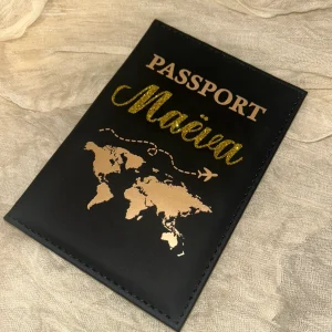 Protège passeport ✈️🌍 | Noir