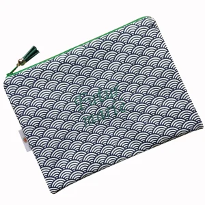 Pochette zippée personnalisée à motifs