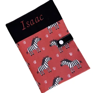 Protège carnet de santé personnalisé - Rouille Robin