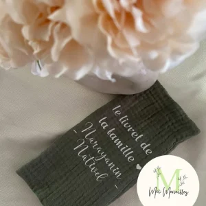 Protège livret famille | Sauge à personnaliser