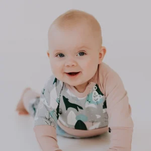 Body bébé en coton certifiée Oeko-Tex®  - Animaux d'Hiver