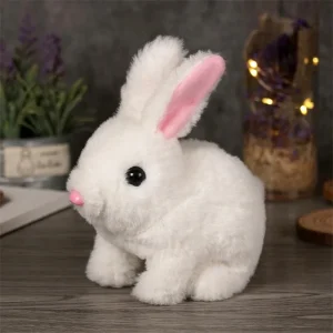 Lapin en peluche interactif/Jouet en peluche
