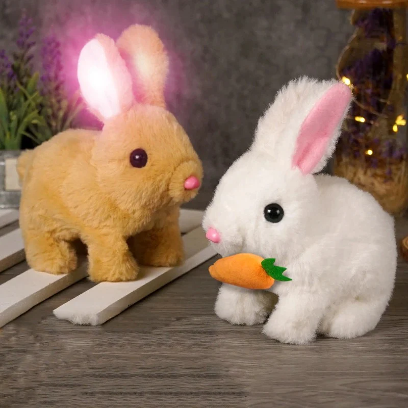 Lapin en peluche interactif/Jouet en peluche – Image 4