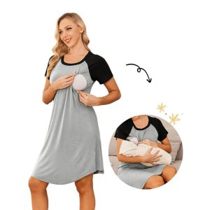 Chemise de Nuit Allaitement
