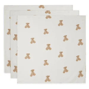 Lot de 3 langes - Teddy bear