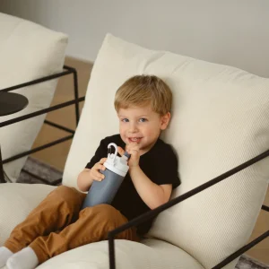 Bouteille d'eau en silicone format 450 ml