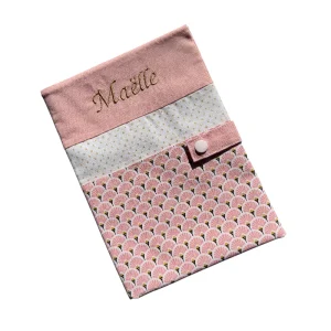 Protège carnet de santé personnalisé bébé | Créa’Jade Couture