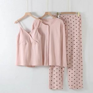 Pyjama Allaitement - 3 Pièces