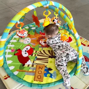 Tapis d'éveil bébé - Cadre fitness éducatif