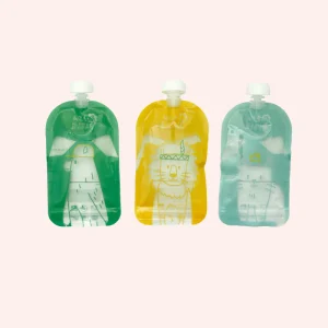 Lot de 15 gourdes réutilisables