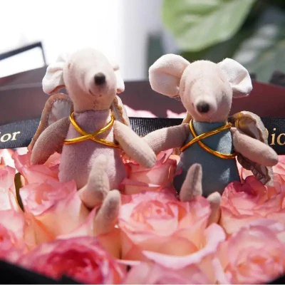 Doudou souris- Petite souris pour les petits mains délicates