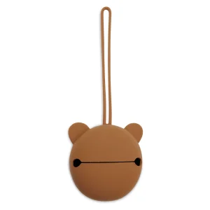 Range-tétine ourson - Caramel