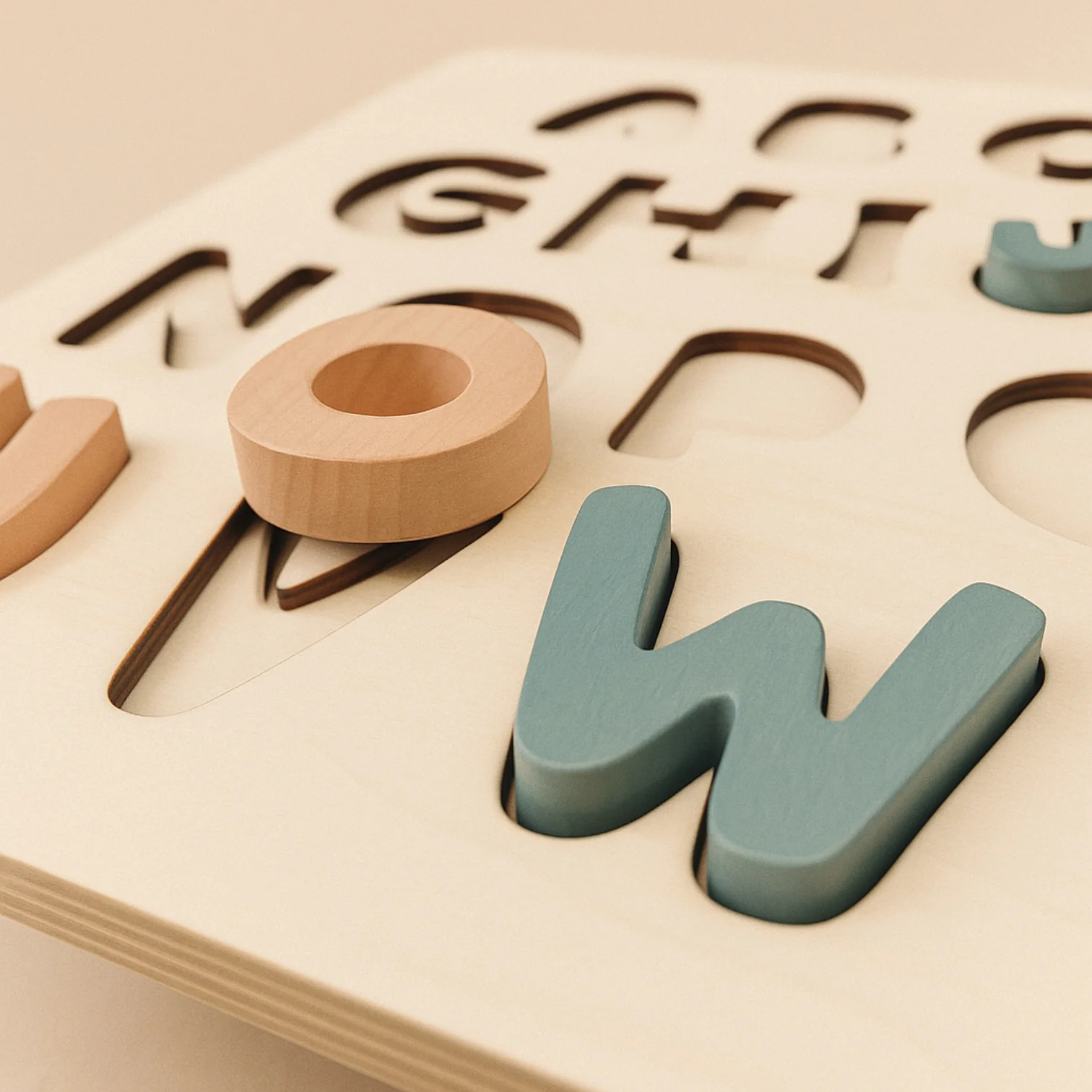 Kit Éducatif Montessori - Maternelles 123 ABC – Jeux Alphabet, Chiffres & Motricité bois| Enfants 3-6 ans – Image 5