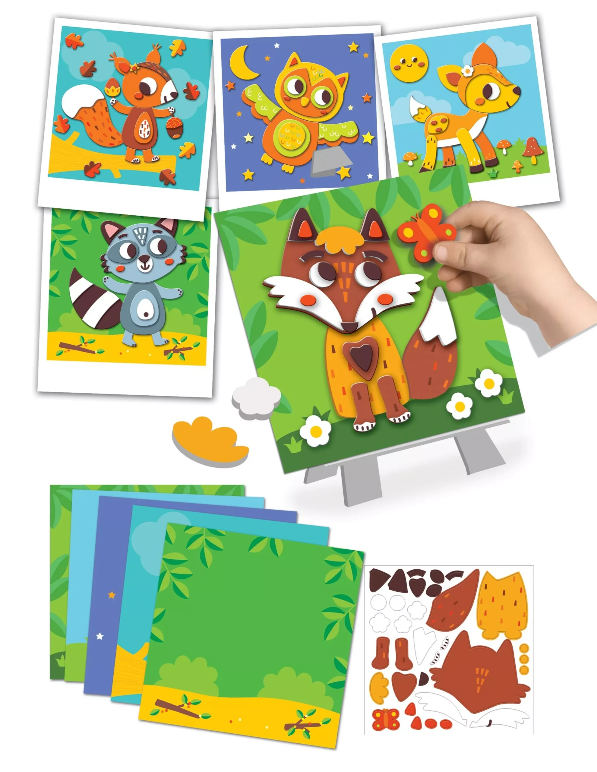 Animaux en relief - Forêt – Image 3