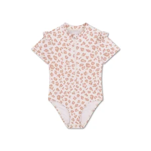 Maillot de bain bébé - Léopard rose
