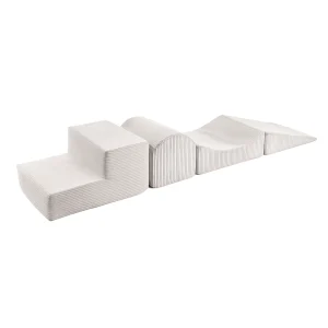 Parcours de motricité en velours Corduroy à larges côtes Aesthetic | 4 pièces