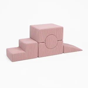 Parcours de motricité Geo en velours Corduroy à larges côtes Aesthetic | 3 à 5 pièces