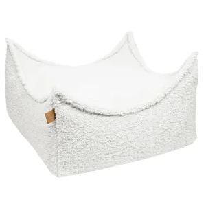 Coussin de sol carré en peluche Bearly