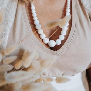 Collier Allaitement, Portage et Dentition - Louise