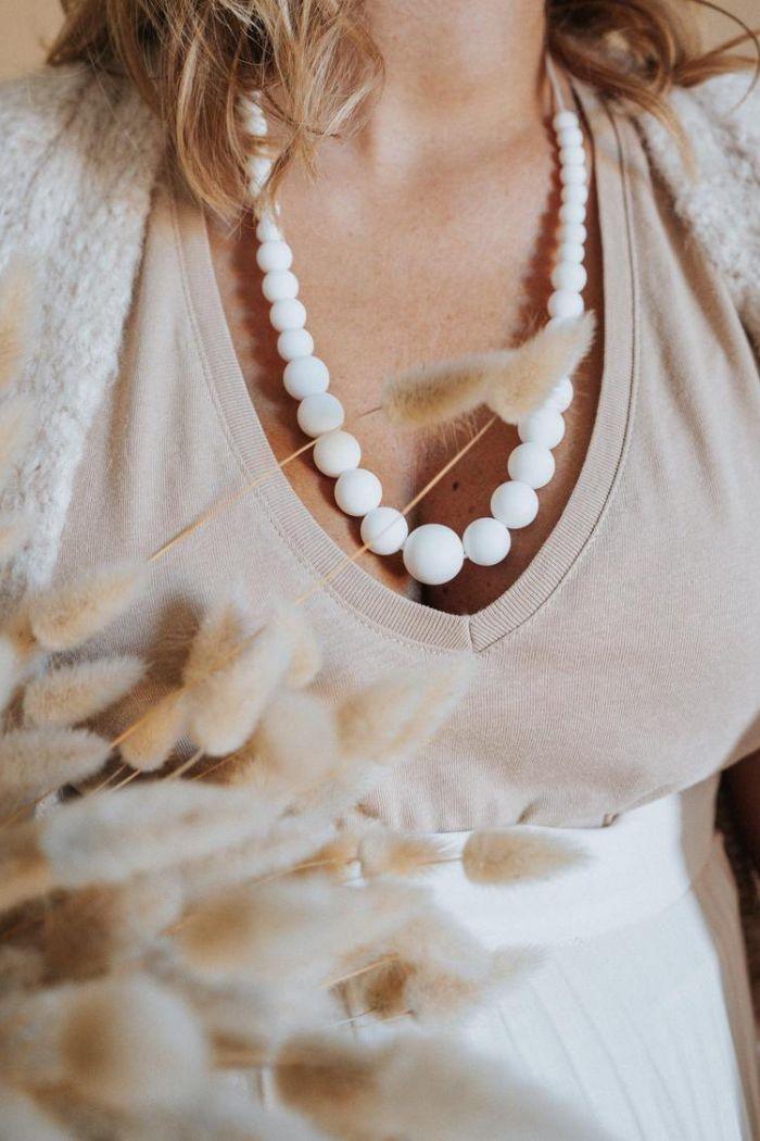 Collier Allaitement, Portage et Dentition - Louise