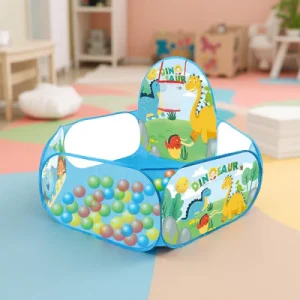 Piscine a balle bebe - Tente de jeu à boules océan pliable Dinosaures