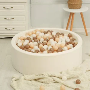 Piscine a balle pour bebe - parc bébé en mousse, Ø90cm avec 200 balles