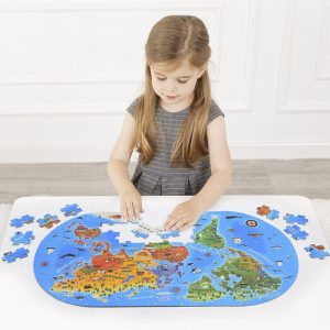 Puzzle Carte du monde Montessori