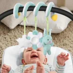 Spirale d'activité bébé - Hochet suspendu, outil d'éducation précoce