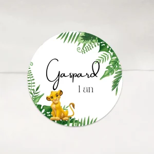 Stickers autocollant Simba Le Roi Lion