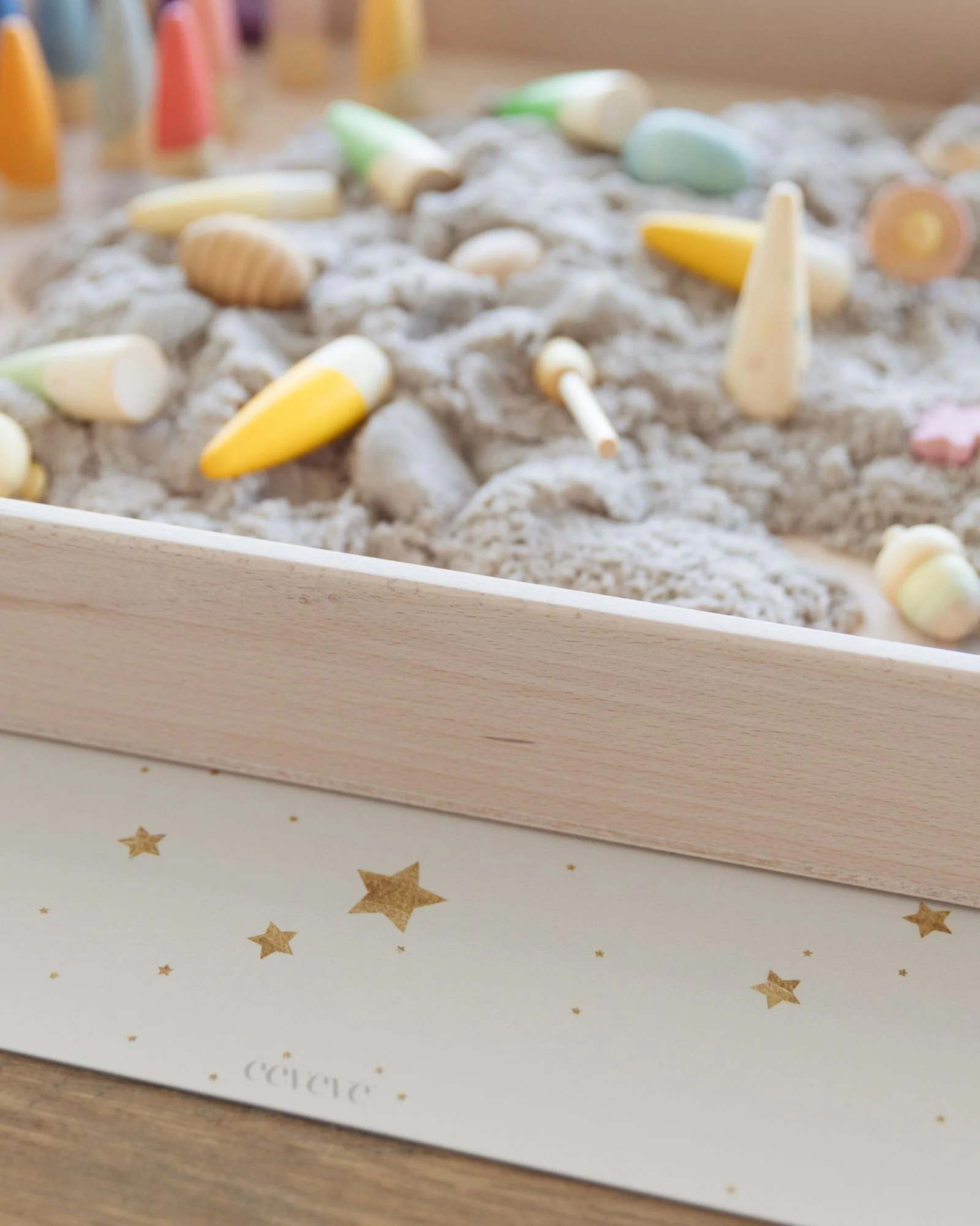 Étoiles - Amande - Tapis de bureau – Image 4