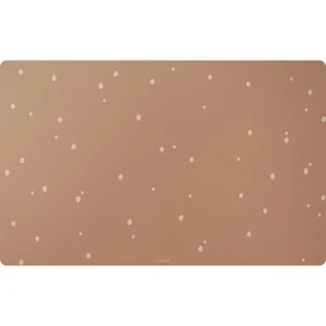 Points - Cannelle - Tapis de bureau