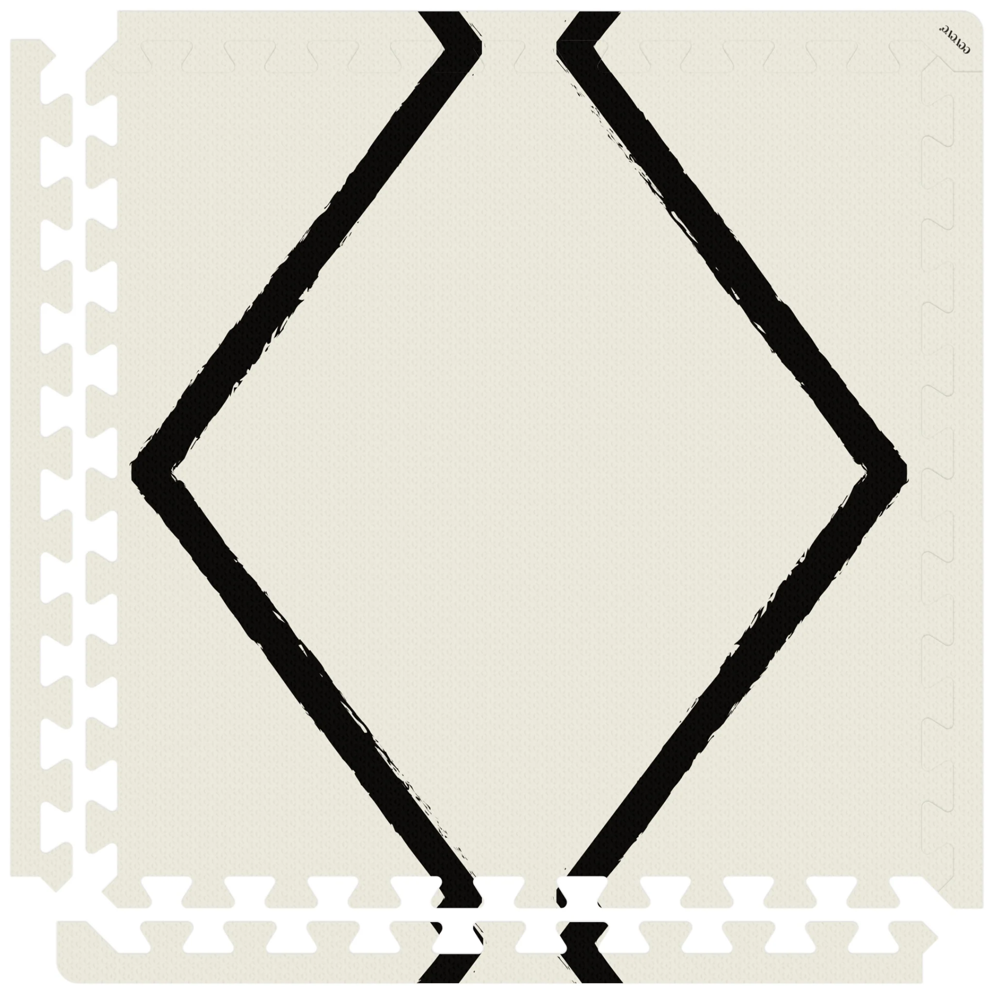 Beni - Ecru - Tapis de jeu