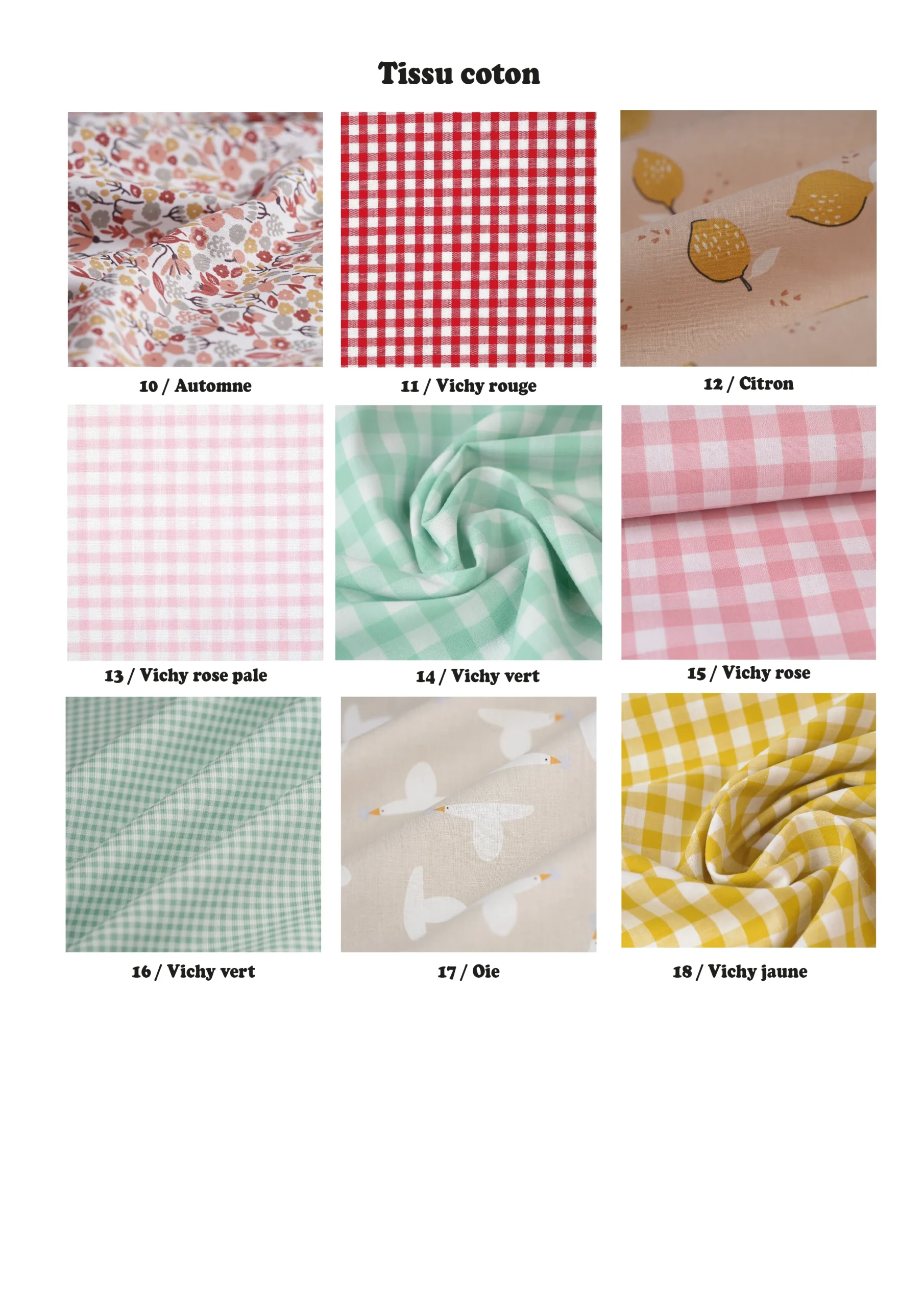 Protège livret de famille en double gaze personnalisable + 18 tissus – Image 3